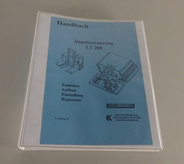 Werkstatthandbuch Kalmar Impulssteuerung LT 200 Stand 1997