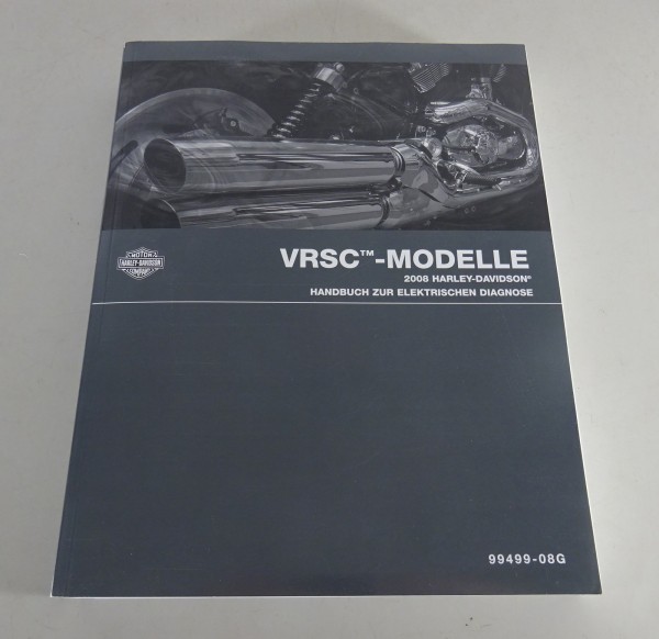 Diagnosehandbuch Harley Davidson V-Rod VRSC Modelle 2008 Stand 01/2008