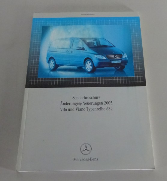 Werkstatthandbuch Einführung Mercedes Benz Vito / Viano W639 von 10/2005