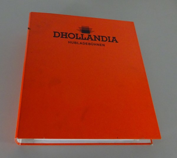 Werkstatthandbuch Dhollandia Hubladebühnen für LKW + Anhänger etc. Stand 2007