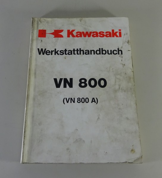 Werkstatthandbuch / Reparaturanleitung Kawasaki VN 800 A Vulcan Stand 06/1995