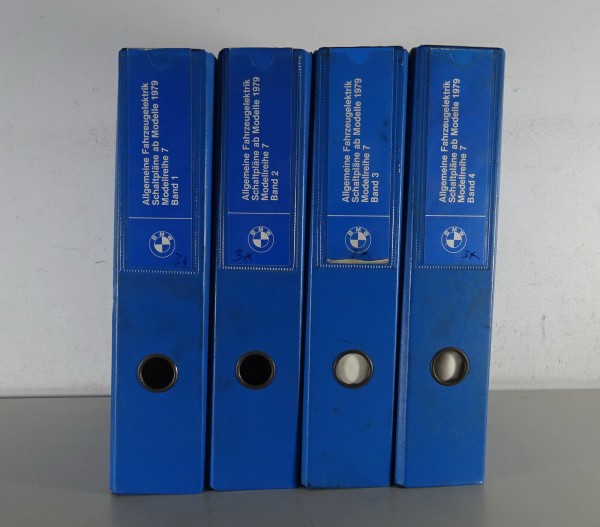Werkstatthandbuch Elektrik / Schaltpläne BMW 7er E23 725 - 745 i Bj. 1979-1986