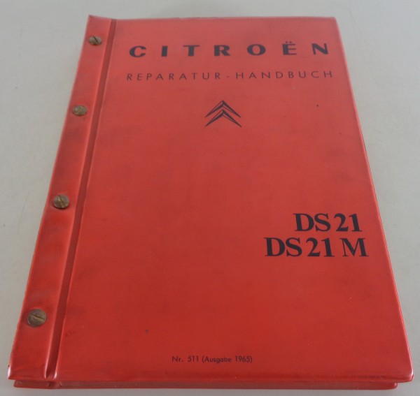 Werkstatthandbuch / Reparaturleitfaden Citroen DS 21 / DS 21 M Stand 1965
