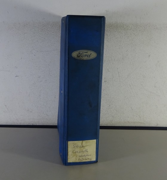 Werkstatthandbuch Prüfanleitung Ford Sierra RS Cosworth Stand 1990