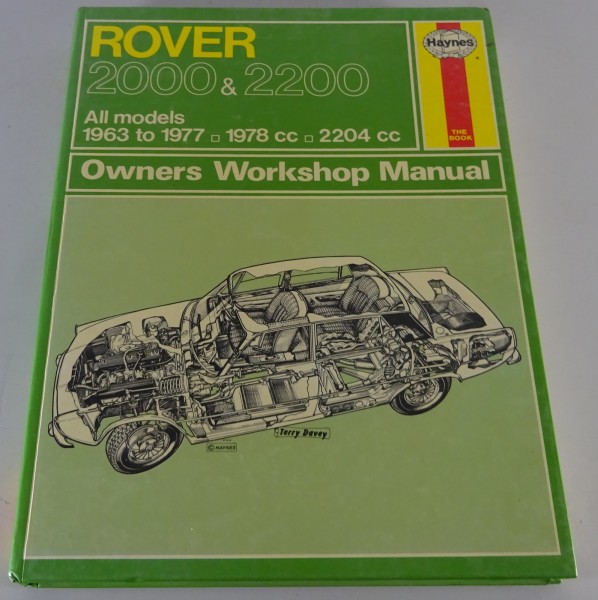 Reparaturanleitung - Haynes Rover 2000 & 2200 All models | ENG | MY 1963 - 1977