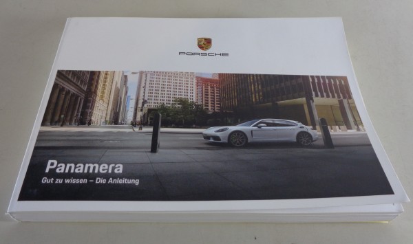 Betriebsanleitung / Handbuch Porsche Panamera Stand 11/2018