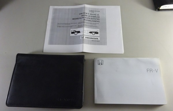 Wallet + Owner's Manual / Handbook Honda FR-V from 10/2007
