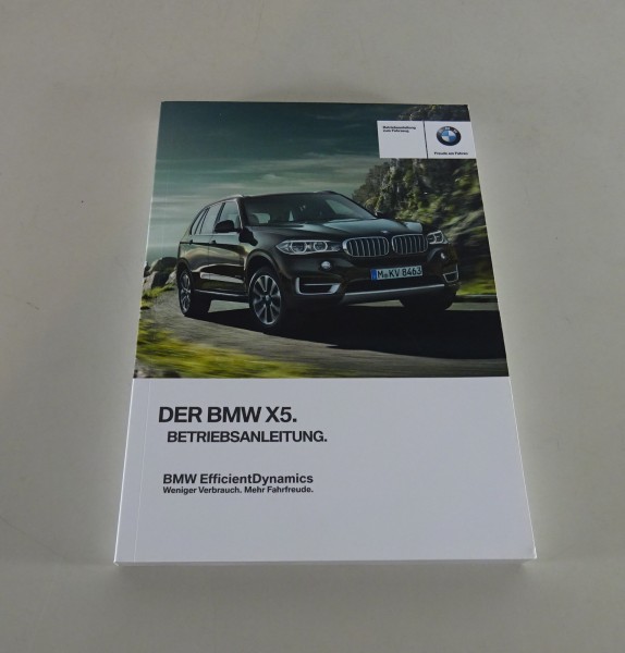 Betriebsanleitung BMW X5 F15 xDrive Stand 07/2013