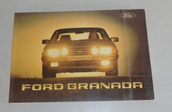 Owner's manual Ford Granada Mk. III von 08/1981