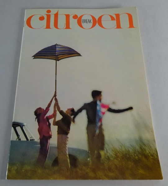 Prospekt / Broschüre Citroën DS 21 Stand 11/1965