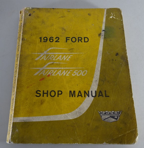 Workshop Manual / Shop Manual Ford Fairlane / Fairlane 500 from 10/1961