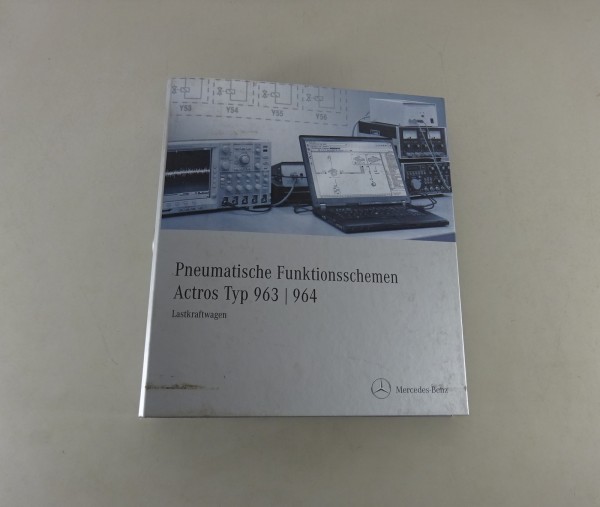Werkstatthandbuch Pneumatische Funktionsschemen Mercedes Actros von 10/11