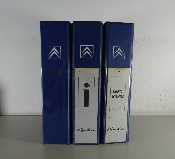 Werkstatthandbuch / Reparaturleitfaden Citroen Xantia 3 Bände Stand 1993 - 1995