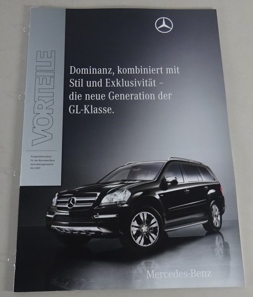 Produktinformation / Vorteile Mercedes-Benz GL-Klasse X 164 Stand 04/2009