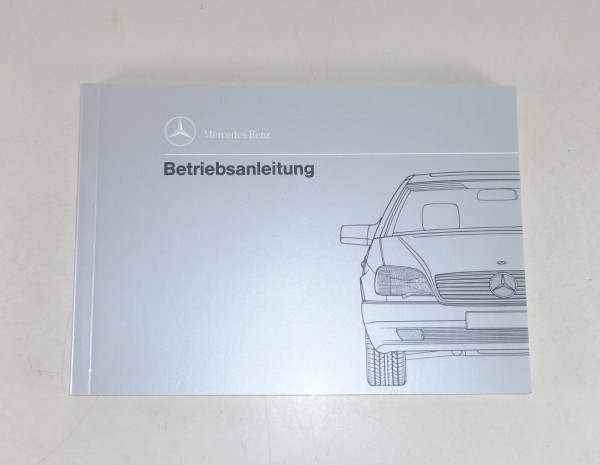 Betriebsanleitung Mercedes C 140 Coupe 500 / 600 SEC Stand 1992