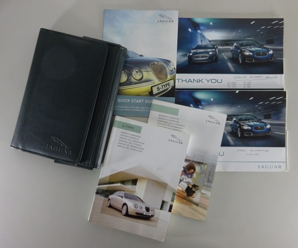 Owner's Manual + Wallet Jaguar S-Type edition 2006