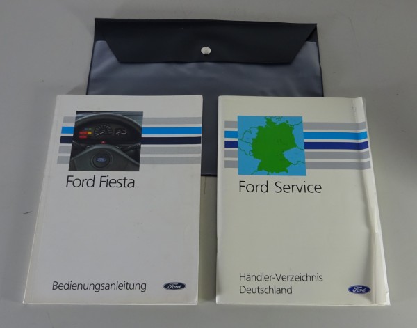 Bordmappe + Betriebsanleitung Ford Fiesta von 1991