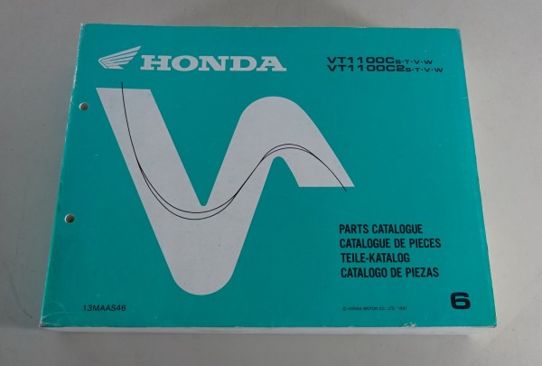 Teilekatalog / Parts Catalog Honda VT 1100 C / VT 1100 C2 Shadow Stand 1997