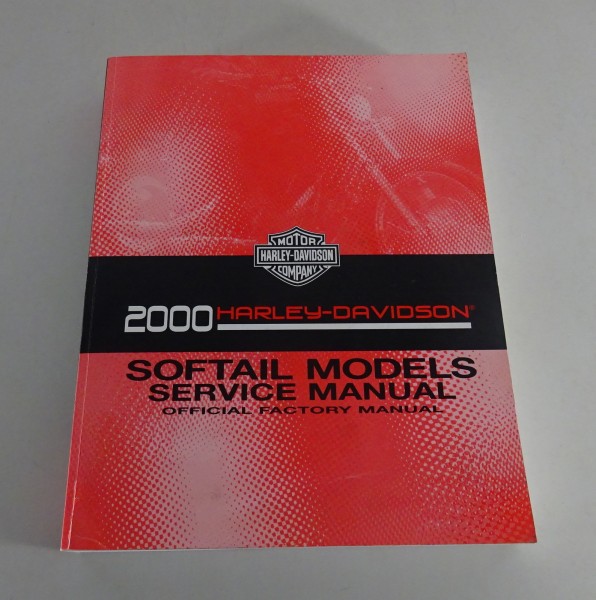 Workshop manual Harley Davidson Softail Models 2000 form 09/1999