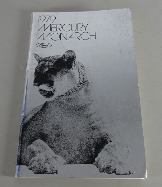 Owner´s Manual / Handbook Mercury Monarch Stand 1979