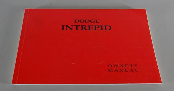 Owner´s Manual / Handbook Dodge Intrepid Stand 1992