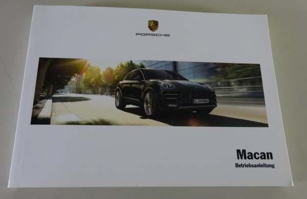 Betriebsanleitung / Handbuch | Porsche Macan | Modelljahr 2017 | Stand 09/2015