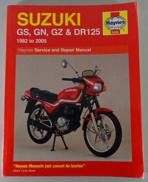 Workshop Manual / Reparaturanleitung Haynes Suzuki GS / GN / GZ / DR125 1982-05