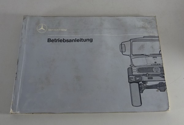 Betriebsanleitung / Handbuch Mercedes Benz Unimog 417 U 800 - U 1150 von 07/1989