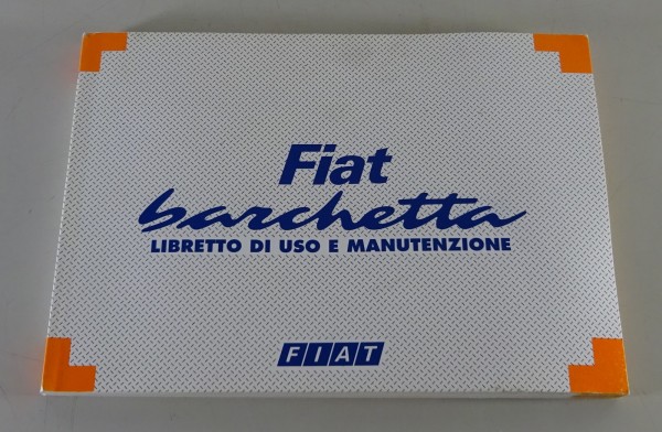 Manuale d'uso e manutenzione / Libretto di uso Fiat Barchetta da 11/1997