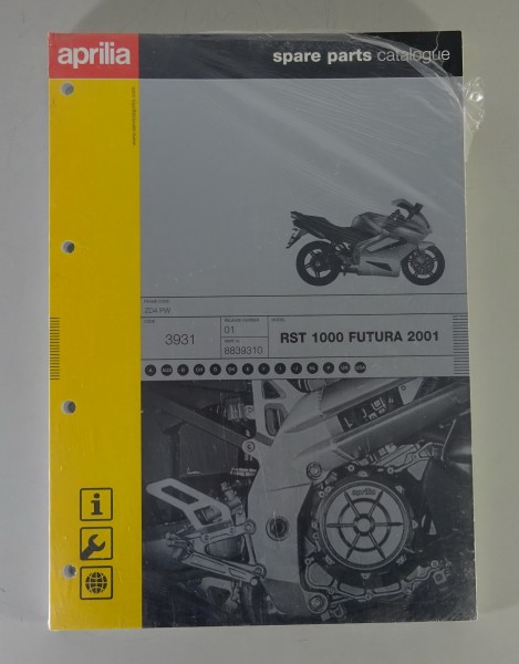 Teilekatalog / Spare Parts Catalog Aprilia RST 1000 Futura Stand 2001