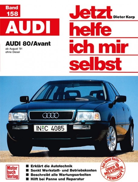 Reparaturanleitung Audi 80 / quattro - Baujahre ab August 1991