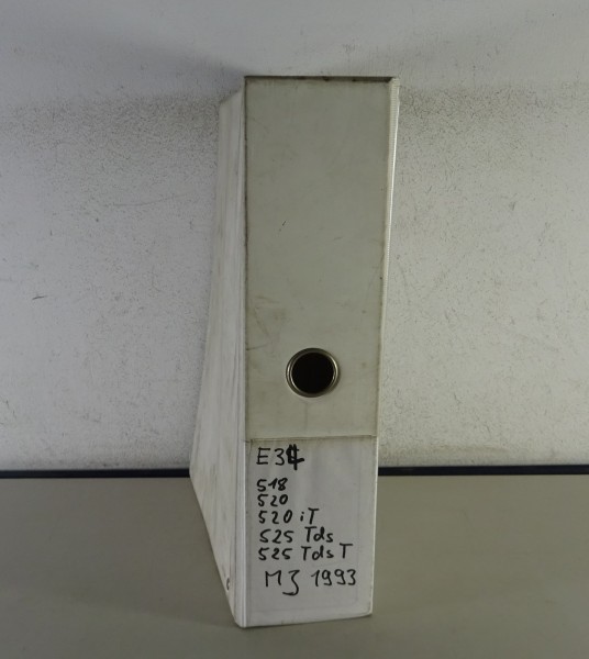 Werkstatthandbuch Elektrik / Schaltpläne BMW 5er E34 + Touring Modelljahr 1993