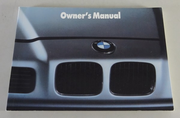 Owner's Manual / Handbook BMW 850i E31 8-Series US-Modell from 05/1990