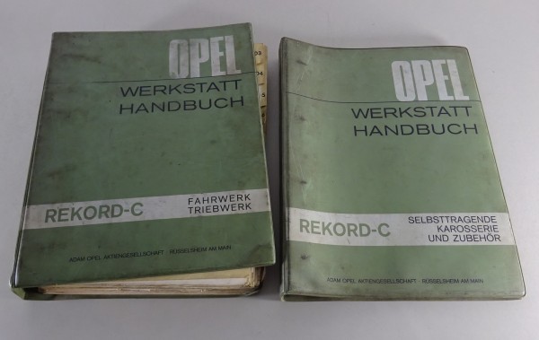 Werkstatthandbuch Opel Rekord C Stand 09/1967