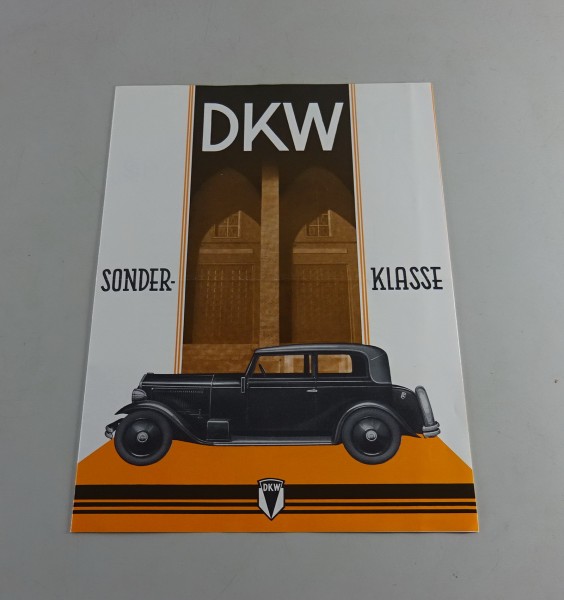 Prospekt / Broschüre DKW Sonderklasse Faksimile Druck von 1992