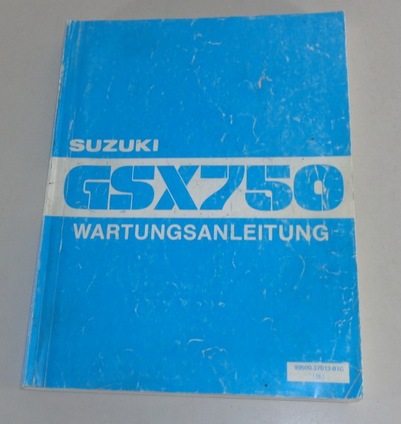 Werkstatthandbuch Suzuki GSX 750 von 04/1986