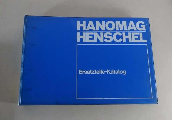 Teilekatalog Hanomag F40 45 45-0 46 55 65 Kasten Lkw Trucks Omnibus Stand 1974