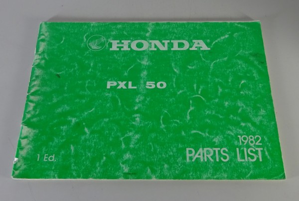 Teilekatalog / Ersatzteile / Parts List Honda PXL 50 von 1982