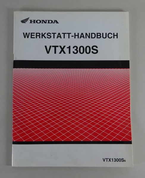 Werkstatthandbuch / Workshop manual / Nachtrag Honda VTX 1300 S Stand 06/2005