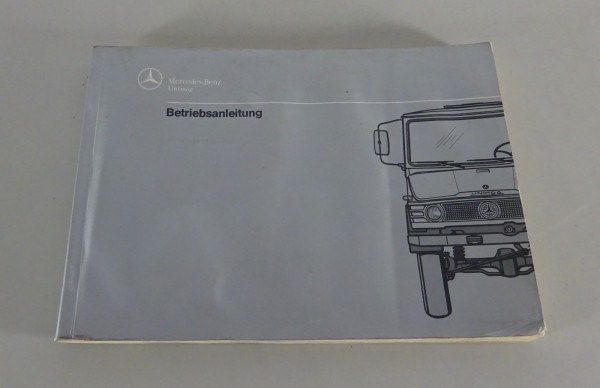 Betriebsanleitung Mercedes-Benz Unimog Typ 421 U 600 / L / T Stand 08/1991