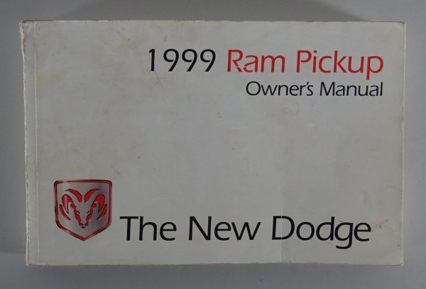 Owner´s Manual / Handbook Dodge RAM Van & Wagon Stand 1999