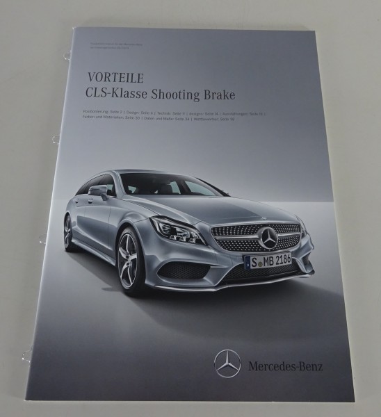 Vorteile / Produktinformation Mercedes-Benz CLS Shooting Brake X218 Stand 6/2014