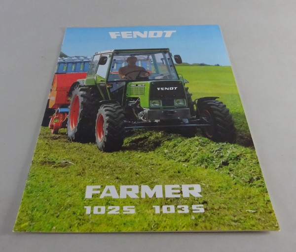 Prospekt / Broschüre Fendt Farmer 102 S / 103 S Stand 11/1984
