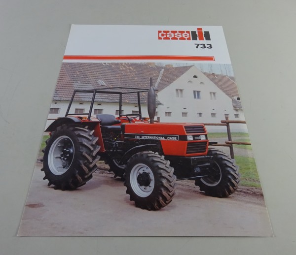 Prospekt/ Datenblatt Case IH 733