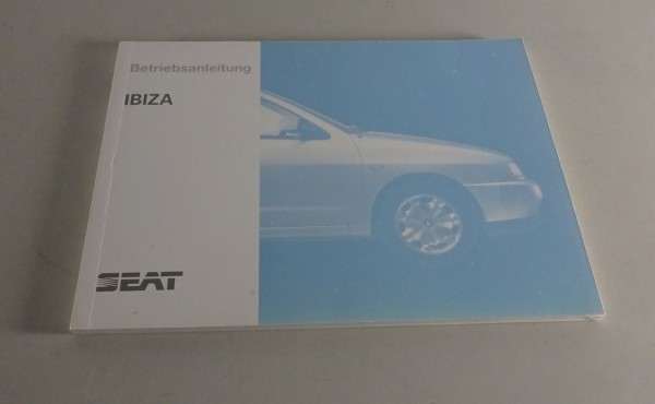 Betriebsanleitung / Handbuch Seat Ibiza Stand 1996