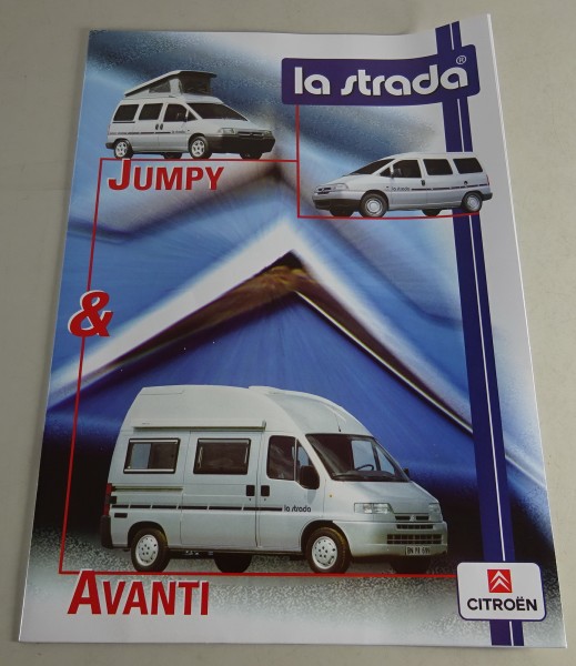 Prospekt / Broschüre Citroën Jumpy / Avanti la strada Stand 05/1997