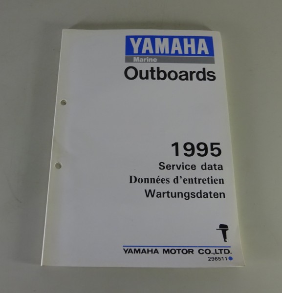 Wartungsdaten Yamaha Außenbordmotoren 2B - L250AETO '95 Stand 09/1994