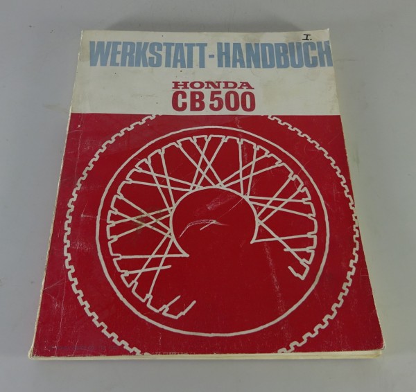 Werkstatthandbuch / Reparaturhandbuch Honda CB 500 / CB 500 Four Stand 1973
