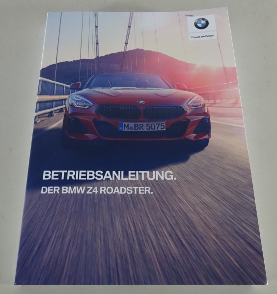 Betriebsanleitung / Handbuch BMW Z4 Typ G29 Stand 02/2021