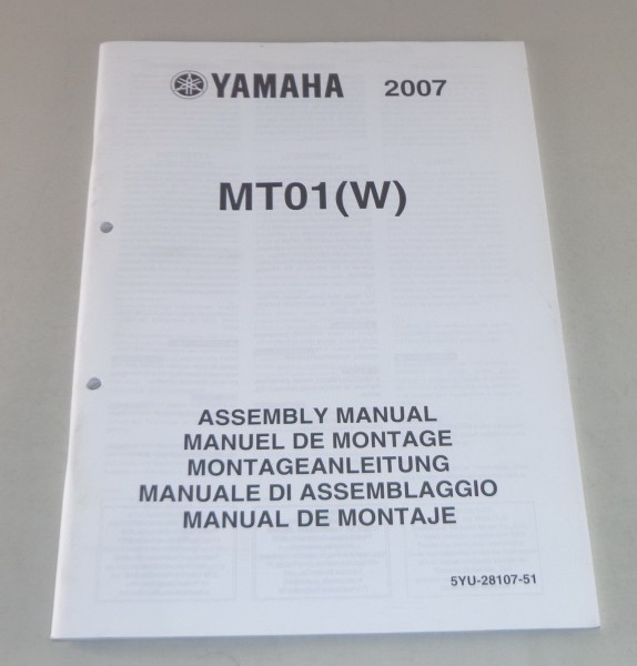 Montageanleitung / Set Up Manual Yamaha MT (W) Stand 2007